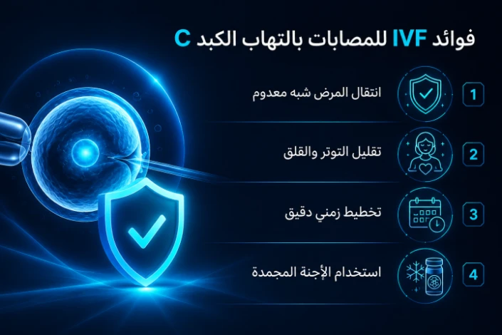 التهاب الكبد مع التلقيح الصناعي