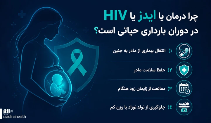 چرا درمان HIV یا ایدز در دوران بارداری حیاتی است؟