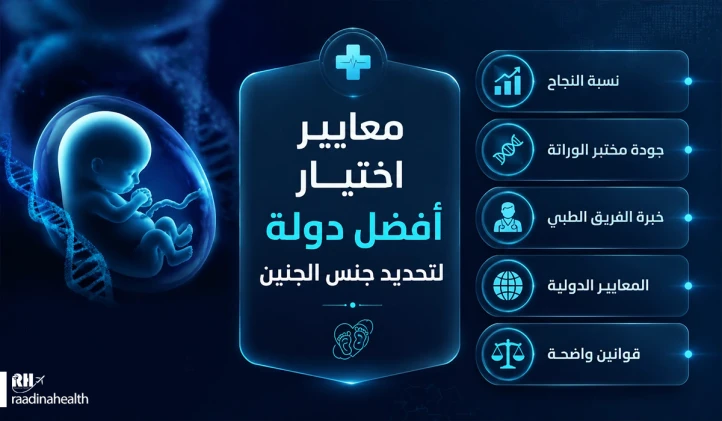 معايير اختيار أفضل دولة لتحديد الجنس