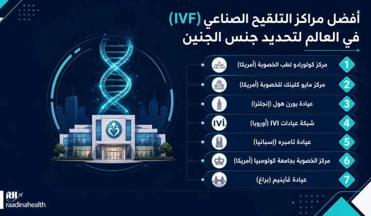 أفضل مستشفى للتخصيب في المختبر في العالم لتحديد جنس الجنين