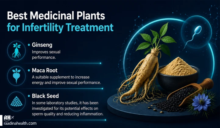 The best herbs for treating infertility
