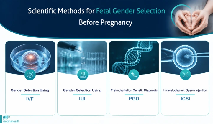 Scientific methods for determining the sex of the fetus before pregnancy