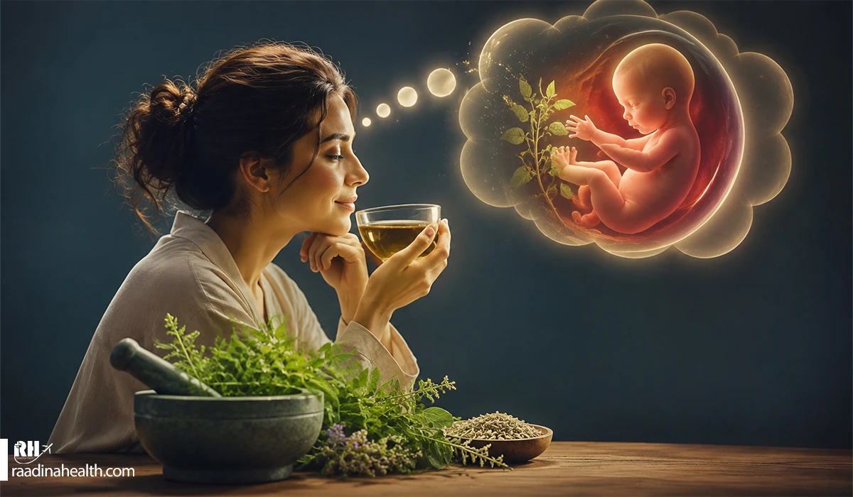 بهترین داروی گیاهی برای زود باردار شدن