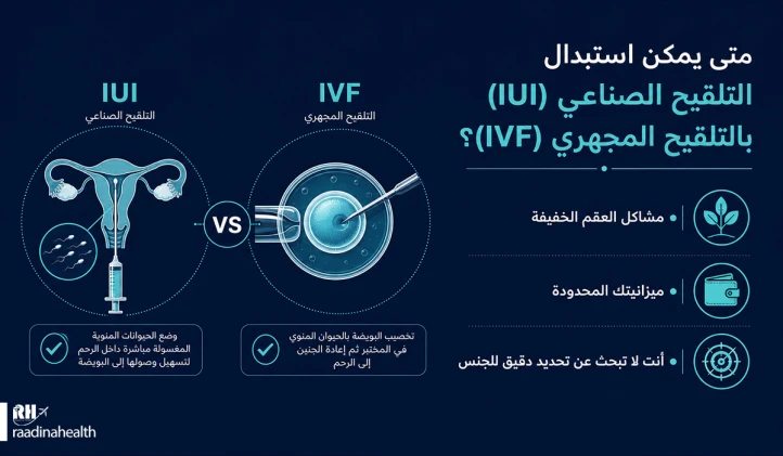 هل يمكن أن يحل التلقيح داخل الرحم محل التلقيح الصناعي؟