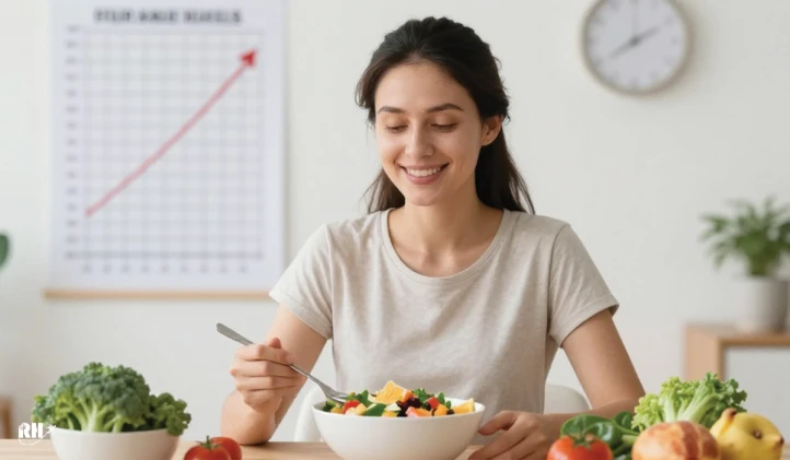 سبک زندگی و رژیم غذایی برای کمک به IVF موفق با AMH پایین