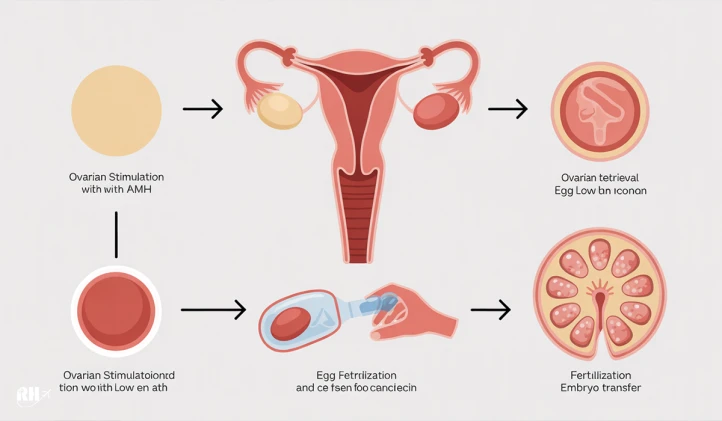 بهترین پروتکل‌های تحریک تخمدان در زنان با AMH پایین