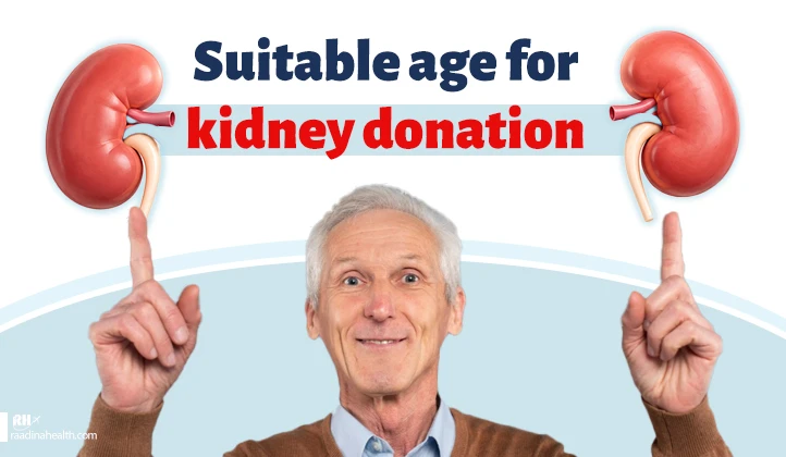 Appropriate age for kidney donation