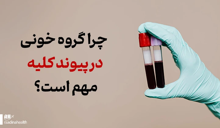 چرا گروه خونی در پیوند کلیه مهم است؟