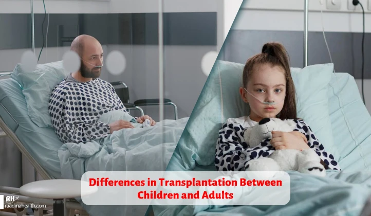 Differences between kidney transplantation in children and adults