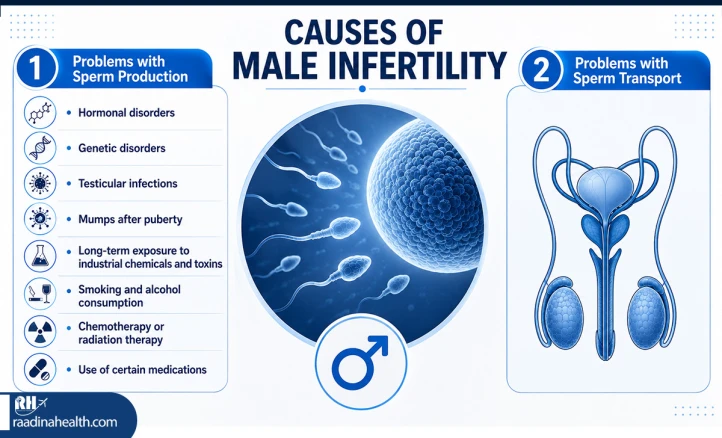 Cause of male infertility