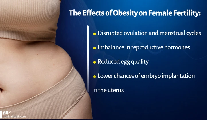 The impact of obesity on female fertility