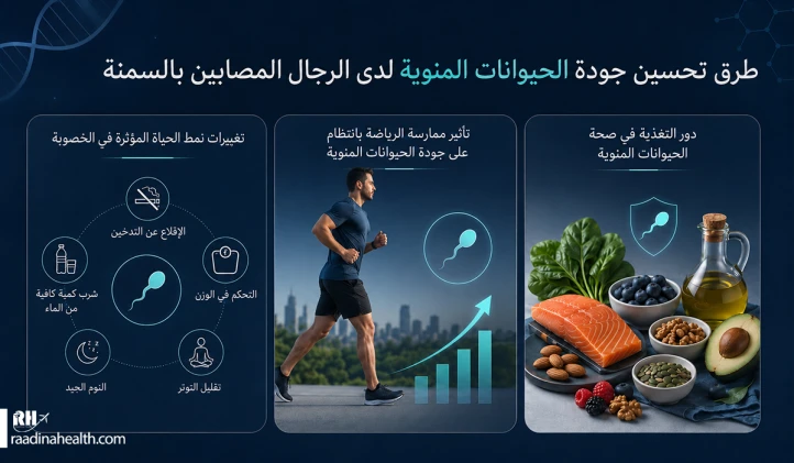استراتيجيات لتحسين جودة الحيوانات المنوية لدى الرجال البدينين
