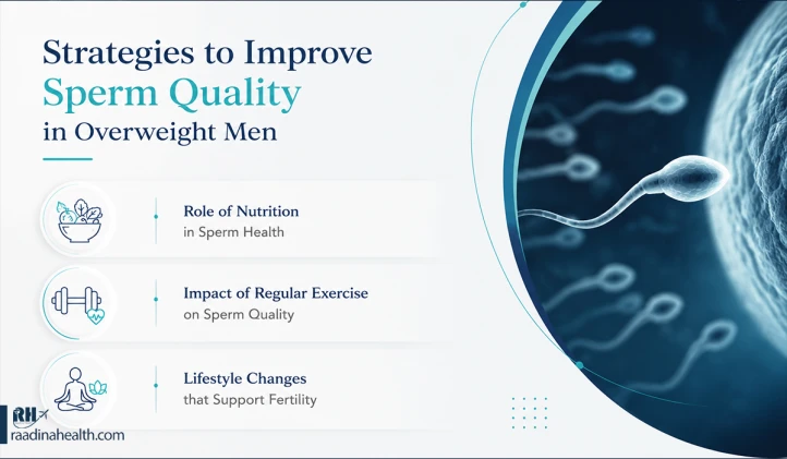 Strategies to improve sperm quality in obese men