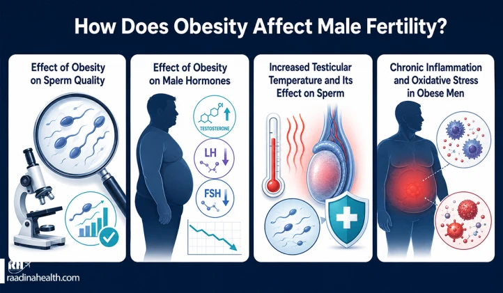How obesity affects male fertility