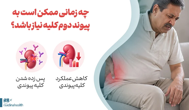 چه زمانی ممکن است به پیوند دوم کلیه نیاز باشد؟