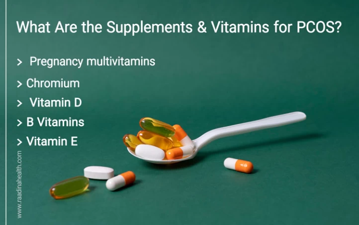 What Are the Supplements & Vitamins for PCOS? What Are the Supplements & Vitamins for PCOS?