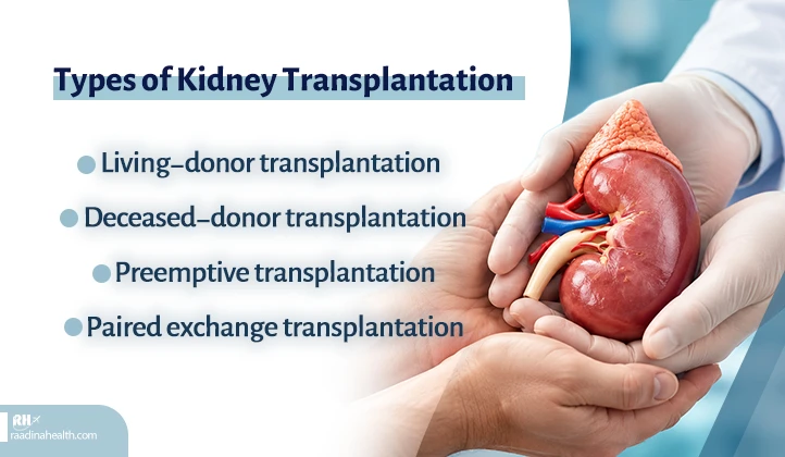 Types of kidney transplants
