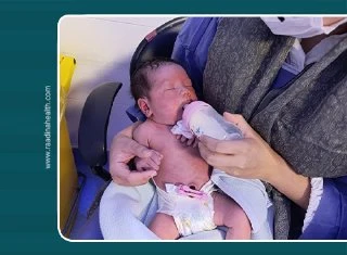 نوزاد متولد شده با تعیین جنسیت